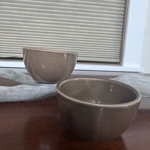 Pottery Barn Studio BARBARA EIGLER set of 2 dipping bowls